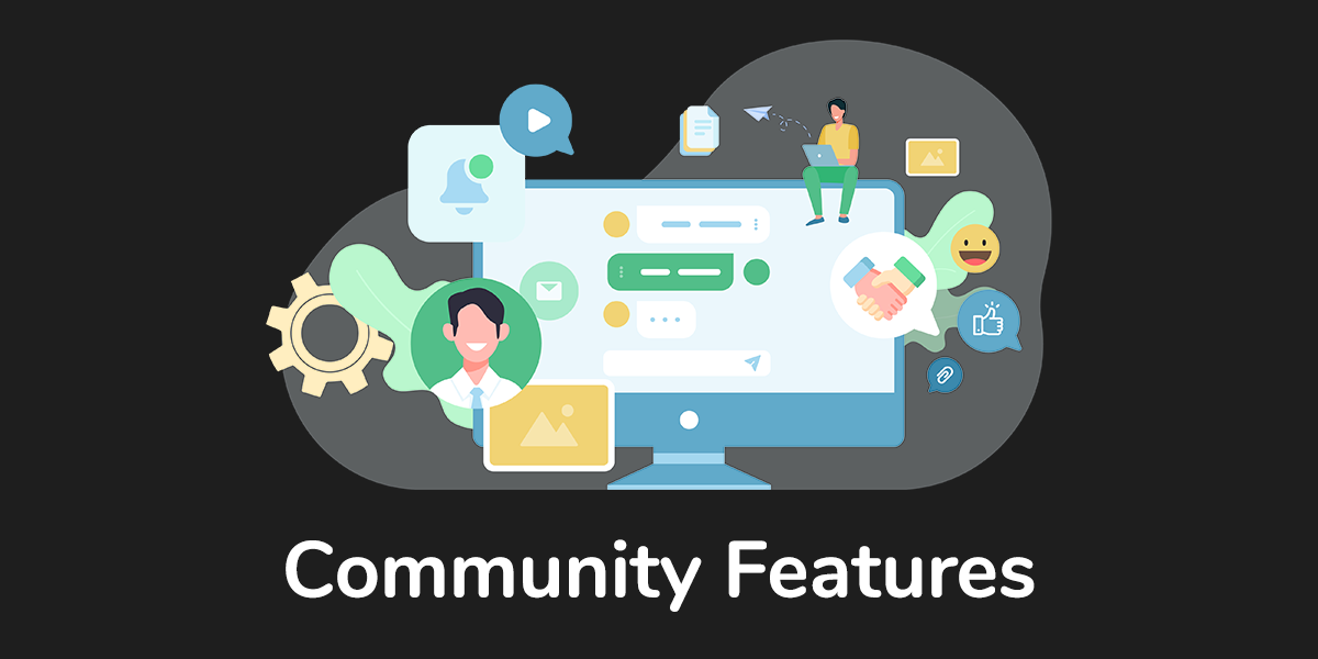 community features